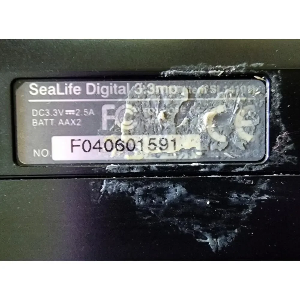 SeaLife ReefMaster Underwater Camera Ext. Flash Battery Charger & Extras READ